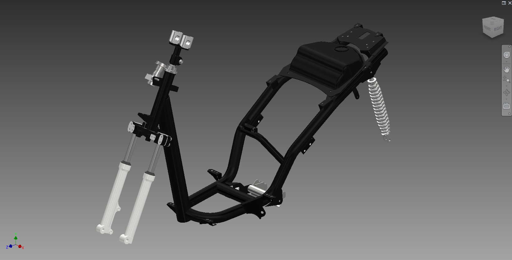 2014 雅马哈 Fino FI 框架